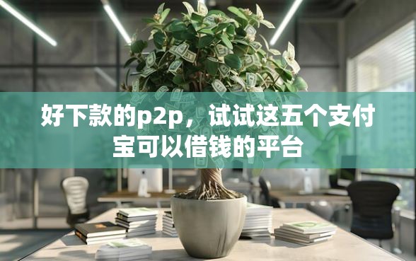 好下款的p2p，试试这五个支付宝可以借钱的平台