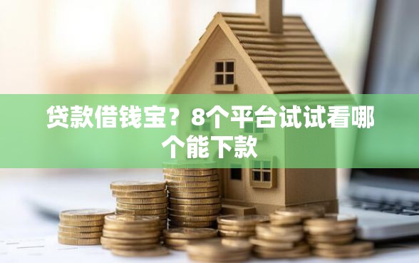 贷款借钱宝？8个平台试试看哪个能下款