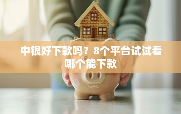 中银好下款吗？8个平台试试看哪个能下款