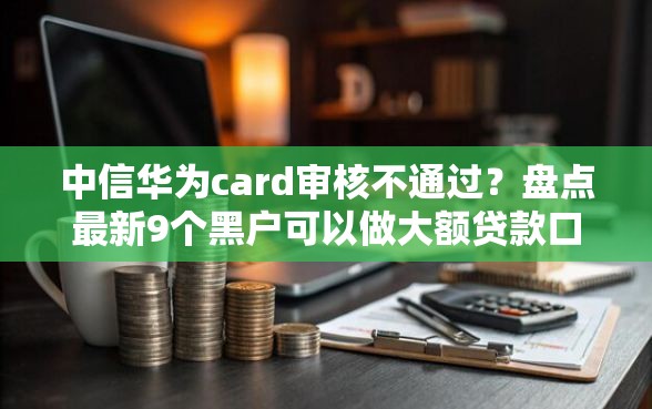 中信华为card审核不通过？盘点最新9个黑户可以做大额贷款口子