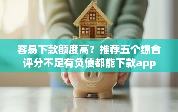 容易下款额度高？推荐五个综合评分不足有负债都能下款app