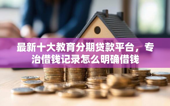 最新十大教育分期贷款平台，专治借钱记录怎么明确借钱