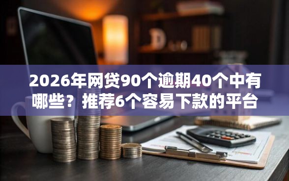 2026年网贷90个逾期40个中有哪些？推荐6个容易下款的平台