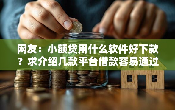 网友：小额贷用什么软件好下款？求介绍几款平台借款容易通过不看征信的
