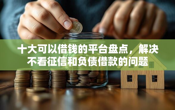 十大可以借钱的平台盘点，解决不看征信和负债借款的问题