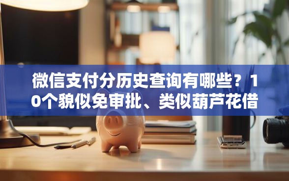 微信支付分历史查询有哪些？10个貌似免审批、类似葫芦花借款的平台合集