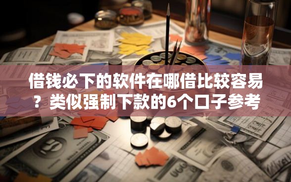 借钱必下的软件在哪借比较容易？类似强制下款的6个口子参考