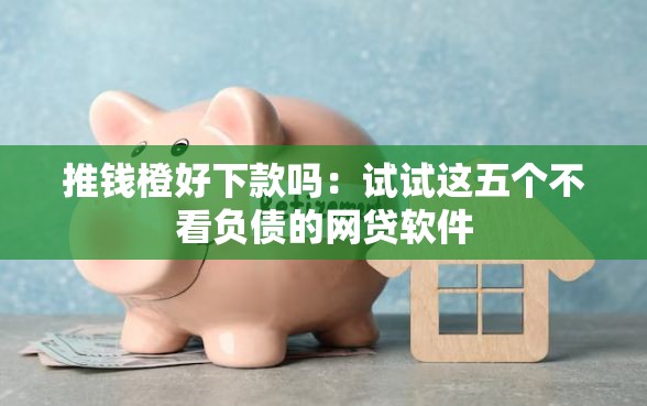 推钱橙好下款吗：试试这五个不看负债的网贷软件