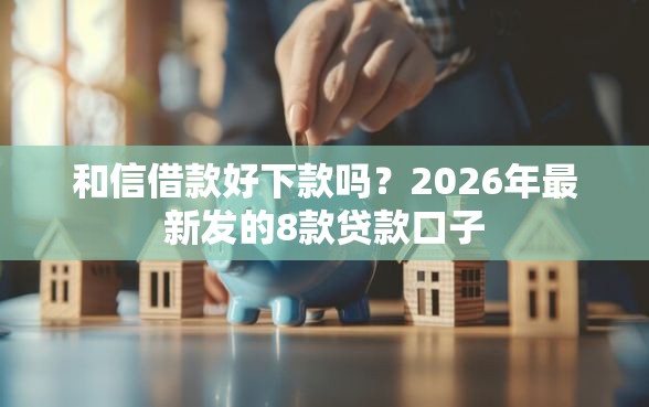 和信借款好下款吗？2026年最新发的8款贷款口子