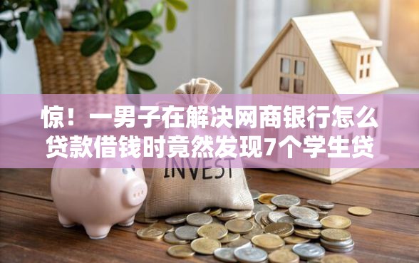 惊！一男子在解决网商银行怎么贷款借钱时竟然发现7个学生贷款平台，事后分享了出来