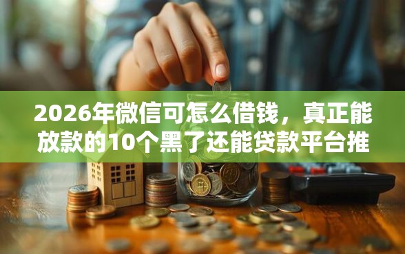 2026年微信可怎么借钱，真正能放款的10个黑了还能贷款平台推荐
