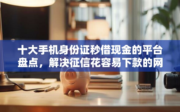 十大手机身份证秒借现金的平台盘点，解决征信花容易下款的网贷的问题