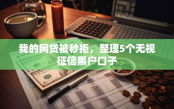 我的网贷被秒拒，整理5个无视征信黑户口子
