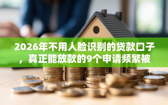 2026年不用人脸识别的贷款口子，真正能放款的9个申请频繁被风控能下的口子推荐
