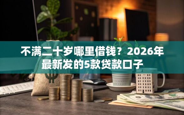 不满二十岁哪里借钱？2026年最新发的5款贷款口子