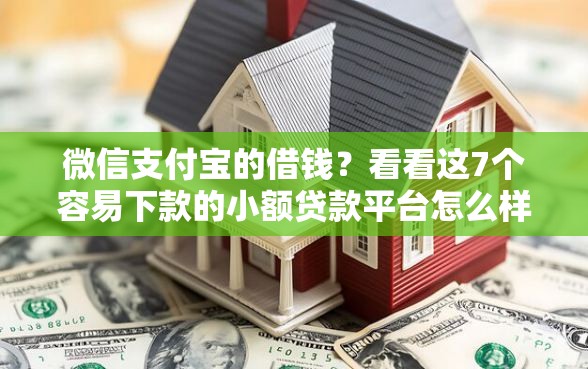微信支付宝的借钱？看看这7个容易下款的小额贷款平台怎么样