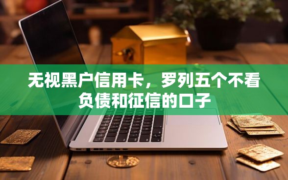 无视黑户信用卡，罗列五个不看负债和征信的口子