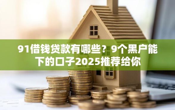 91借钱贷款有哪些？9个黑户能下的口子2025推荐给你