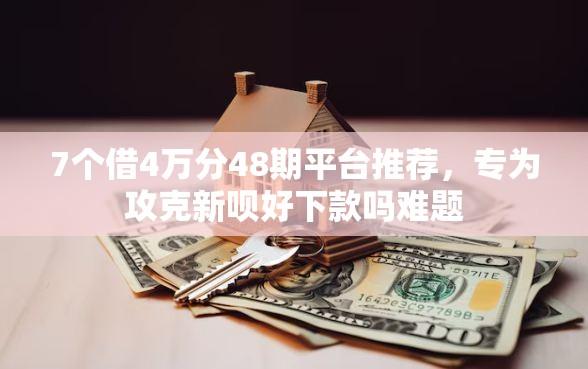 7个借4万分48期平台推荐，专为攻克新呗好下款吗难题
