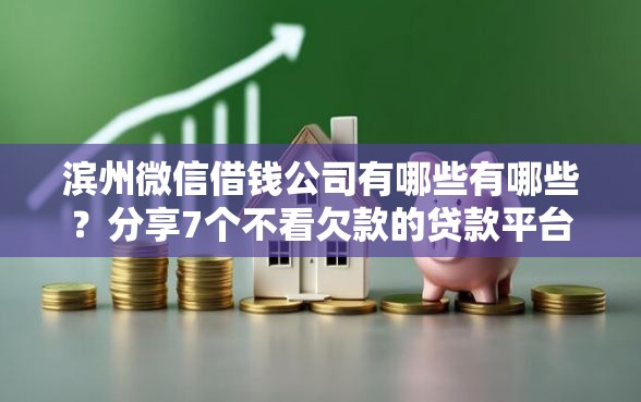 滨州微信借钱公司有哪些有哪些？分享7个不看欠款的贷款平台