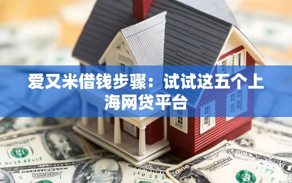 爱又米借钱步骤：试试这五个上海网贷平台