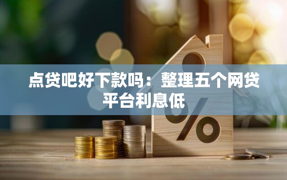 点贷吧好下款吗：整理五个网贷平台利息低