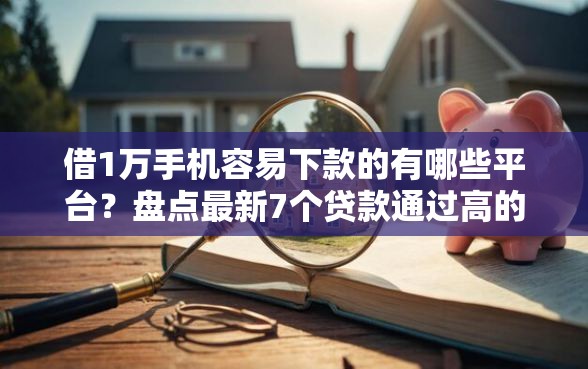 借1万手机容易下款的有哪些平台？盘点最新7个贷款通过高的平台