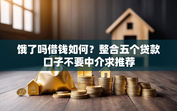 饿了吗借钱如何？整合五个贷款口子不要中介求推荐