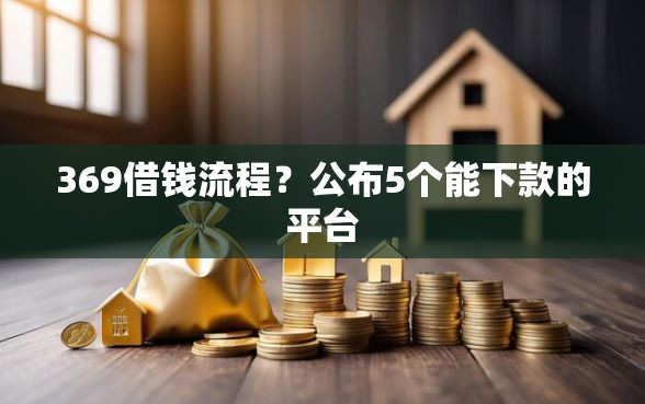 369借钱流程？公布5个能下款的平台