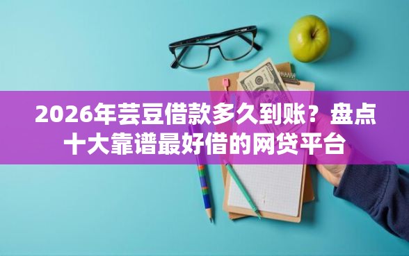 2026年芸豆借款多久到账？盘点十大靠谱最好借的网贷平台