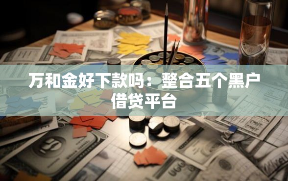 万和金好下款吗：整合五个黑户借贷平台