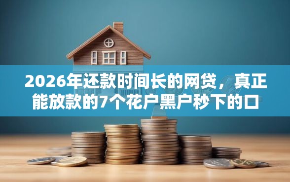 2026年还款时间长的网贷,真正能放款的7个花户黑户秒下的口子推荐 2026年还款时间长的网贷,真正能放款的7个花户黑户秒下的口子推荐