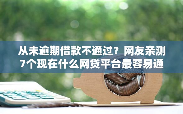 从未逾期借款不通过?网友亲测7个现在什么网贷平台最容易通过盘点 从未逾期借款不通过?网友亲测7个现在什么网贷平台最容易通过盘点