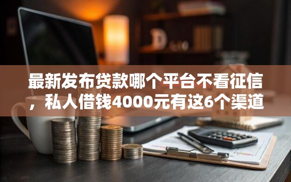 最新发布贷款哪个平台不看征信，私人借钱4000元有这6个渠道