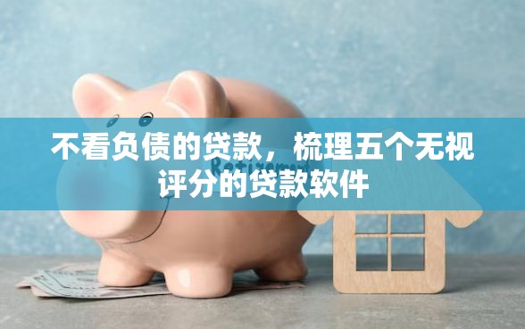 不看负债的贷款，梳理五个无视评分的贷款软件
