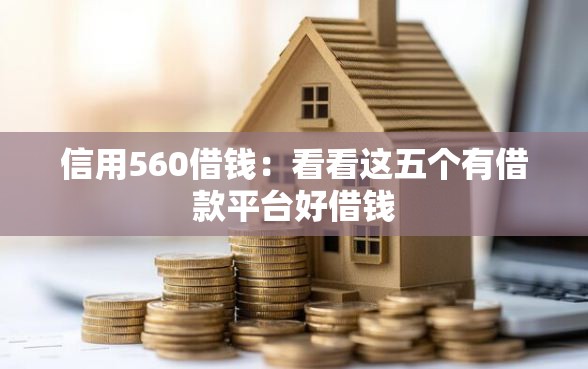 信用560借钱：看看这五个有借款平台好借钱