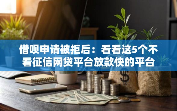 借呗申请被拒后：看看这5个不看征信网贷平台放款快的平台
