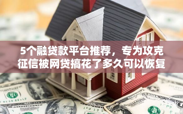 5个融贷款平台推荐，专为攻克征信被网贷搞花了多久可以恢复难题