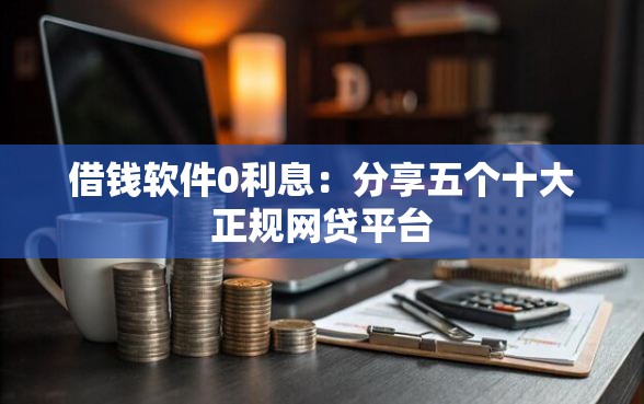 借钱软件0利息：分享五个十大正规网贷平台
