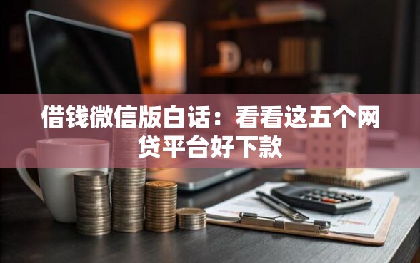 借钱微信版白话：看看这五个网贷平台好下款
