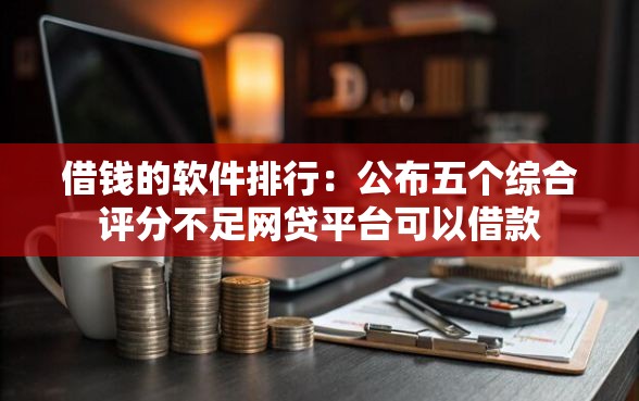 借钱的软件排行：公布五个综合评分不足网贷平台可以借款