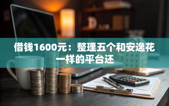 借钱1600元：整理五个和安逸花一样的平台还