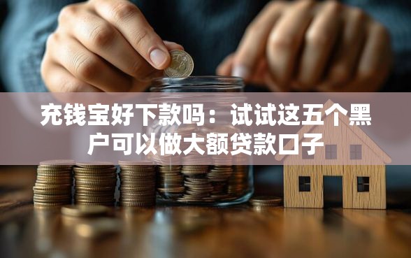 充钱宝好下款吗：试试这五个黑户可以做大额贷款口子
