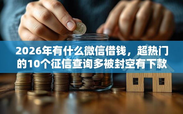 2026年有什么微信借钱,超热门的10个征信查询多被封空有下款的小额短期网贷口子推荐 2026年有什么微信借钱,超热门的10个征信查询多被封空有下款的小额短期网贷口子推荐