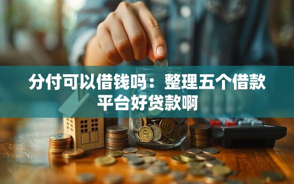 分付可以借钱吗：整理五个借款平台好贷款啊