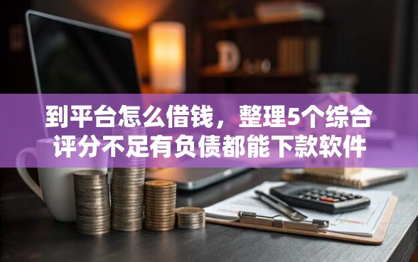 到平台怎么借钱，整理5个综合评分不足有负债都能下款软件