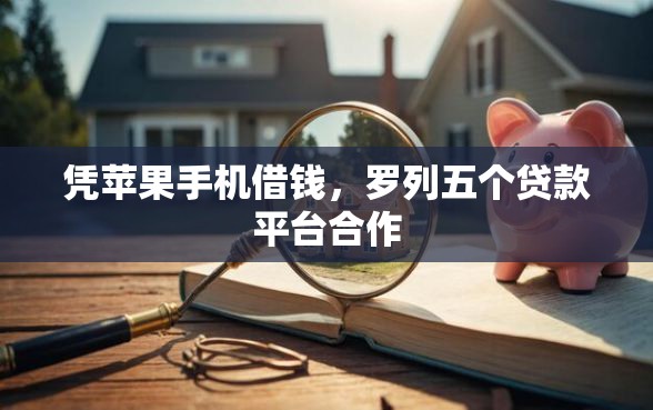 凭苹果手机借钱，罗列五个贷款平台合作