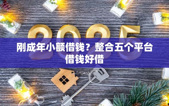 刚成年小额借钱？整合五个平台借钱好借
