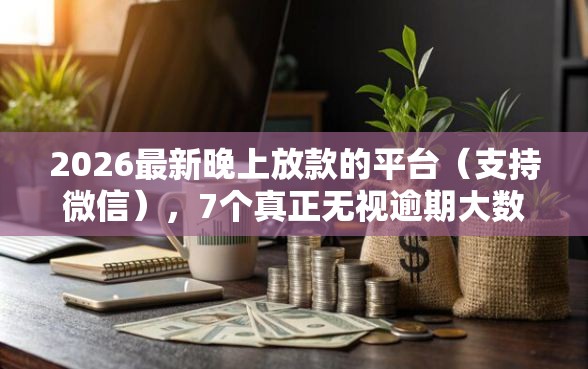 2026最新晚上放款的平台（支持微信），7个真正无视逾期大数据的网贷平台无私分享