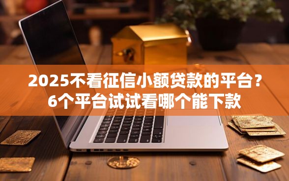 2025不看征信小额贷款的平台？6个平台试试看哪个能下款